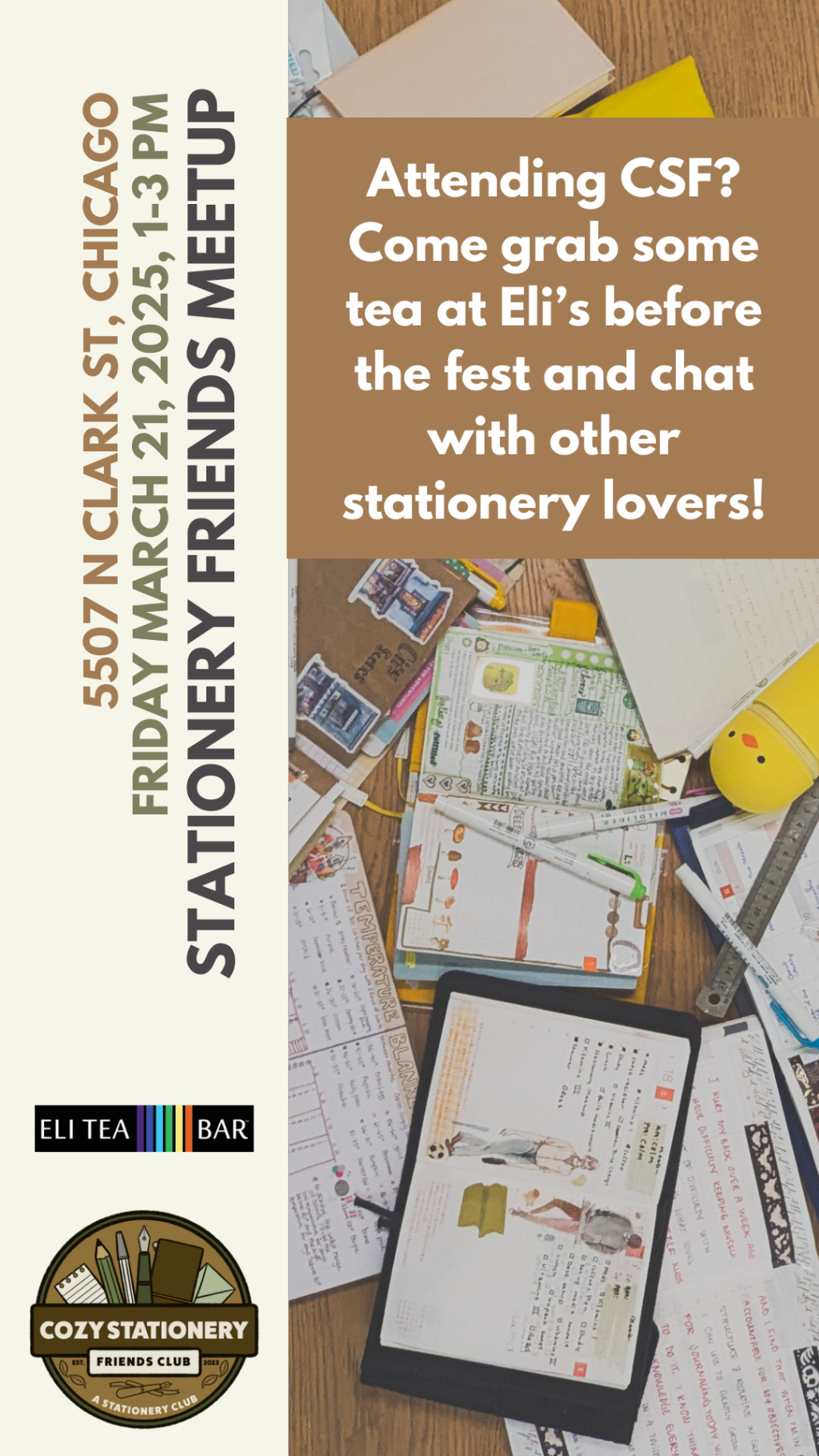 Chicago Stationery Fest This&nbsp;Week